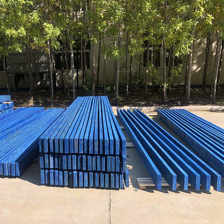 Painted Blue LVL Construction LVL Beam Product Image Expanded