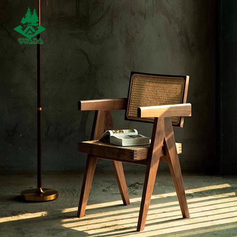 Black Walnut Solid Wood Chair Product Image Four